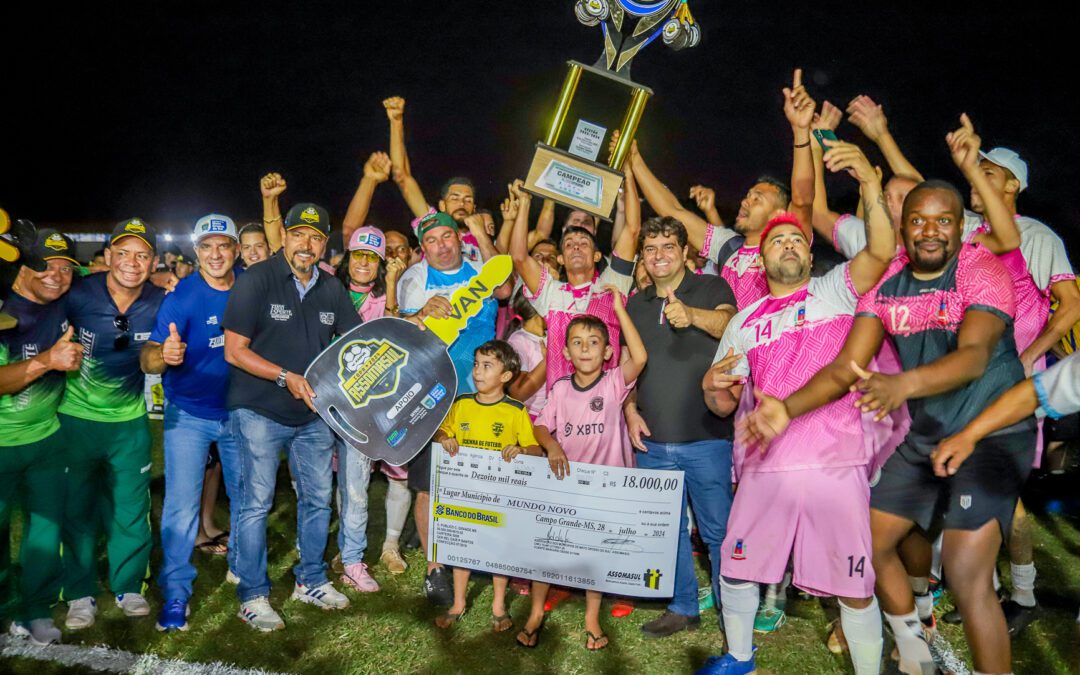 Mundo Novo Conquista o Título da 20ª Copa Assomasul e Leva Van para Casa